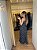 Vestido Longo Poá Preto - Imagem 3
