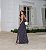 Vestido Longo Poá Preto - Imagem 7