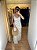 Vestido Longo Poá Branco - Imagem 7