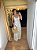 Vestido Longo Poá Branco - Imagem 1
