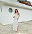 Vestido Longo Poá Branco - Imagem 5