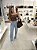 Calça Jeans Reta Wide Leg Cores - Imagem 4