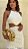 Vestido Tricô Argola Off White - Imagem 3