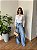 Calça Jeans Wide Pantalona Cores - Imagem 5