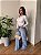 Calça Jeans Wide Pantalona Cores - Imagem 12