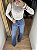 Calça Jeans Wide Pantalona Cores - Imagem 18
