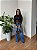 Calça Jeans Wide Pantalona Cores - Imagem 8
