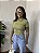 Blusa Manguinha Drapeada Cores - Imagem 5