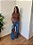 Blusa Manguinha Drapeada Cores - Imagem 5