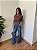 Blusa Manguinha Drapeada Cores - Imagem 6