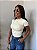 Blusa Manguinha Drapeada Cores - Imagem 19