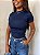 Blusa Manguinha Drapeada Cores - Imagem 17