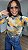 Blusa Tule Gola Brasil - Imagem 2