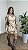 Vestido Tule Manga Nude - Imagem 4