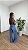 Blusa Tule Gola Animal Print - Imagem 5