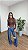 Blusa Tule Gola Animal Print - Imagem 1