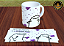 CANECA DE: PORCELANA - TEMA: FLORK - "NUBANK ATRÁS" - 325ml - Imagem 1