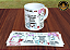 CANECA DE: PORCELANA - TEMA: FLORK - "HOJE VAI SER DIFICIL" - 325ml - Imagem 1