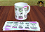 CANECA DE: PORCELANA - TEMA: FLORK - "FOI PASSANDO NO CRÉDITO" - 325ml - Imagem 1
