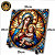 AZULEJO DE CERÃMICA - MÃE DE JESUS - 20X20 COM SUPORTE (você pode mandar sua arte) - Imagem 1