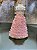 Nossa Senhora Aparecida Baby Renda Rosa Bebe 15cm - Imagem 2