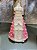 Nossa Senhora Aparecida Baby Renda Rosa Escuro 15cm - Imagem 1