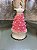 Nossa Senhora Aparecida Baby Renda Rosa 10cm - Imagem 2