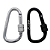 MOSQUETAO DE ALUMINIO DEYU 2PC - Imagem 1