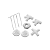 Kit de Reposição de Peças Mor para Gazebo 2,4m x 3m - Imagem 1
