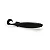 Isca Artificial Soft Monster 3x E-Shad cor black C/05un 9 cm - Imagem 1