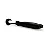 Isca Artificial Soft Monster 3x E-Shad cor black C/05un 12 cm - Imagem 1