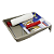 kit pintura 3pcs rolo lã alta 23cm + Cabo+ Bandeja - Imagem 2