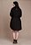 Vestido Chemise Em Sarja Preto Com Cinto em Faixa Para Amarração Plus Titanium  - 25519 - Imagem 2