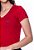 Vestido de Malha com Rec Coloridos Vermelho Eveline Hapuk - 60601 - Imagem 2