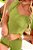 Vestido Midi Verde Em Crepe Com Decote Quadrado Duas Marias Gioconda Portto- 093631 - Imagem 3