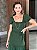 Vestido Longo Verde Em Malha Três Marias Acompanha Cinto Faixa - 11008 - Imagem 2