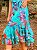 Vestido Midi Floral Em Chiffon Com Decote Transpassado Manga Drapeada E Babados - 2101013 - Imagem 3
