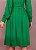 Vestido Verde Godê Em Viscose Com Botões Frontais Acompanha Faixa Jany Pim - V5010223 - Imagem 6