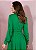 Vestido Verde Godê Em Viscose Com Botões Frontais Acompanha Faixa Jany Pim - V5010223 - Imagem 4