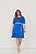 Vestido Azul Royal Em Malha Com Babado Realist Plus - 2240097 - Imagem 1
