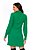 Vestido Verde Em Ribana Canelada Com Gola Alta E Manga Longa - 103470 - Imagem 4