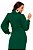 Vestido Midi Verde Em Tricot Com Gola Alta E Fenda Lateral - 103588 - Imagem 4