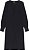Cardigan Longo Preto Em Tricot Com Botões Frontais - C10601 - Imagem 2