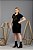 Vestido Mullet Preto Com Estampa Frontal Elegance All Curves - 052171 - Imagem 1