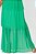 Vestido Longo Verde Mula Manca Em Tule Com Lurex Acompanha Cinto - 104007 - Imagem 3