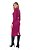 Vestido Midi Fucsia Em Malha Tricot Melange De Manga Longa - 104358 - Imagem 2