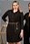Vestido Chemise Preto Acompanha Cinto Em Corrente Elegance All Curves - 052158 - Imagem 1