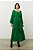 Vestido Maxi Midi Verde Em Viscose Acompanha Faixa - 24701 - Imagem 1