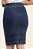Saia Lápis Jeans 62 Cm Acompanha Faixa Laura Rosa - 810358 - Imagem 2