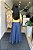 Saia Maxi Midi Jeans Com Bolsos Frontais E Elástico Na Cintura - 23321 - Imagem 2